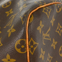 Louis Vuitton Keepall Bag Monogram Canvas Brown Canvas Travel Bag Bag (Pre-Loved)