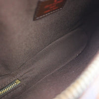Louis Vuitton Geronimos Waist Bag Damier Brown Canvas Clutche & Pouche Bag (Authentic Pre-Loved)