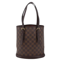 Louis Vuitton Marais Bucket Bag Damier Brown Canvas Shoulder Bag Bag (Pre-Loved)