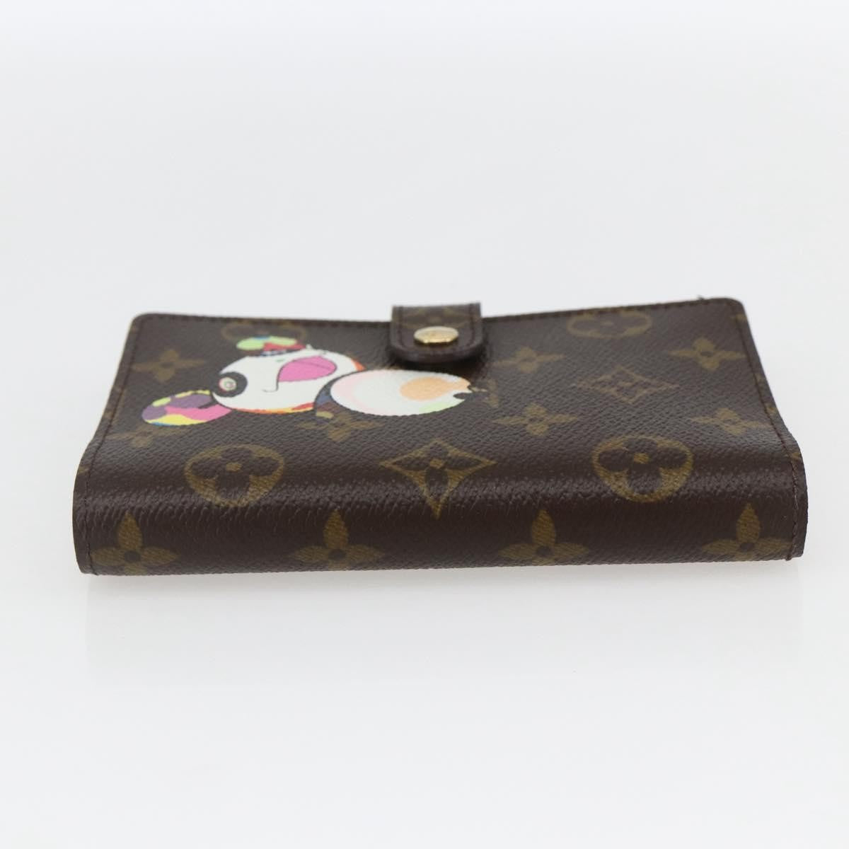 Louis Vuitton Agenda Cover Monogram Panda Brown Canvas Wallets Accessory (Pre-Loved)