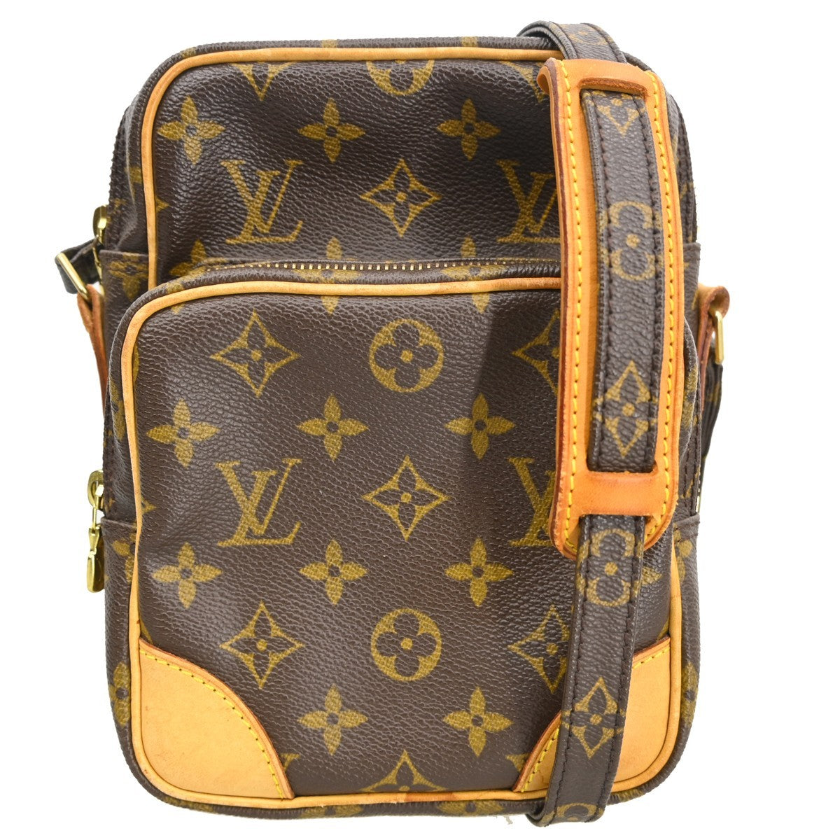 Louis Vuitton Louis Vuitton Amazone Bag Monogram Canvas Brown Canvas Shoulder Bag Bag (Authentic Pre-Loved)