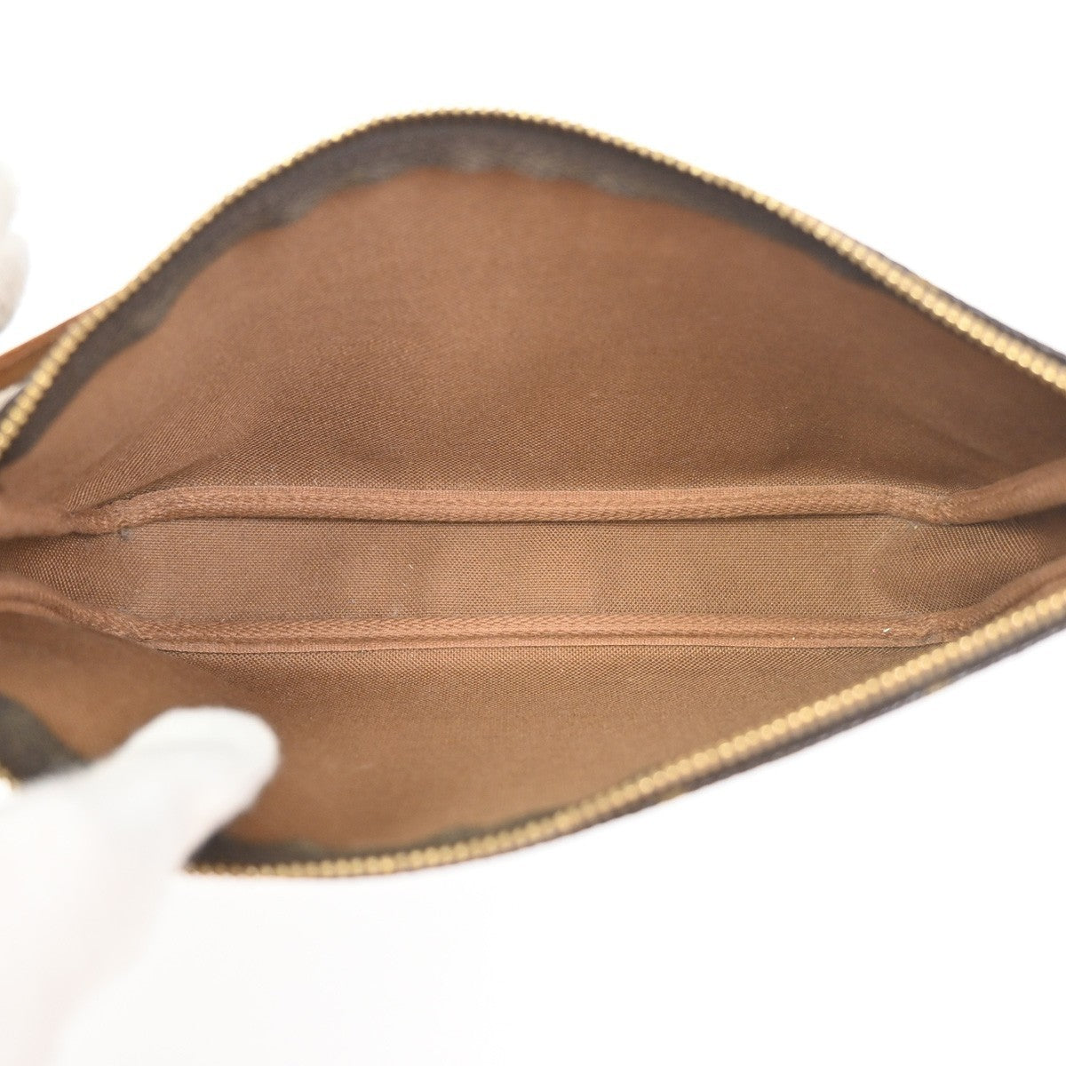 Louis Vuitton Pochette Accessoires Nm Monogram Canvas Brown Canvas Clutche & Pouche Bag (Pre-Loved)