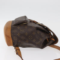 Louis Vuitton Louis Vuitton Vintage Montsouris Backpack Monogram Canvas Brown Canvas Backpack Bag (Pre-Loved)