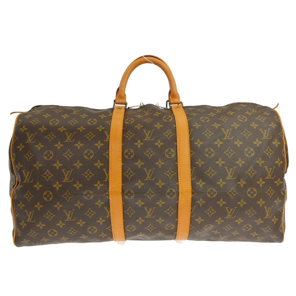 Louis Vuitton Louis Vuitton Keepall Bag Monogram Canvas Brown Canvas Travel Bag Bag (Pre-Loved)