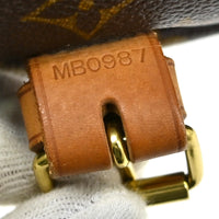Louis Vuitton Louis Vuitton Saumur Handbag Monogram Canvas Brown Canvas Shoulder Bag Bag (Pre-Loved)