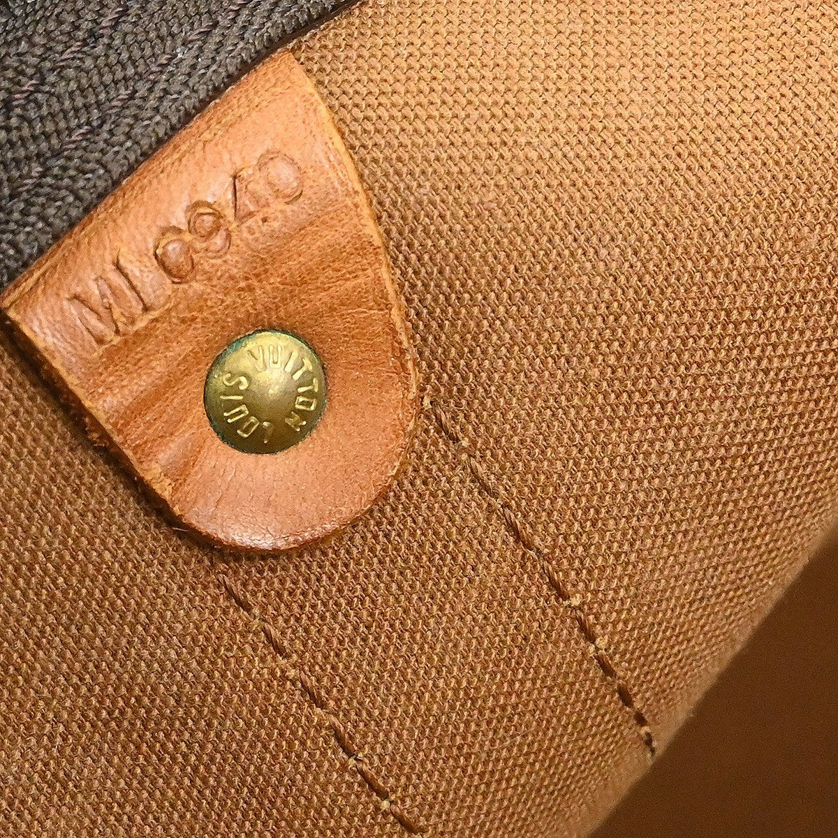 Louis Vuitton Louis Vuitton Keepall Bag Monogram Canvas Brown Canvas Travel Bag Bag (Pre-Loved)