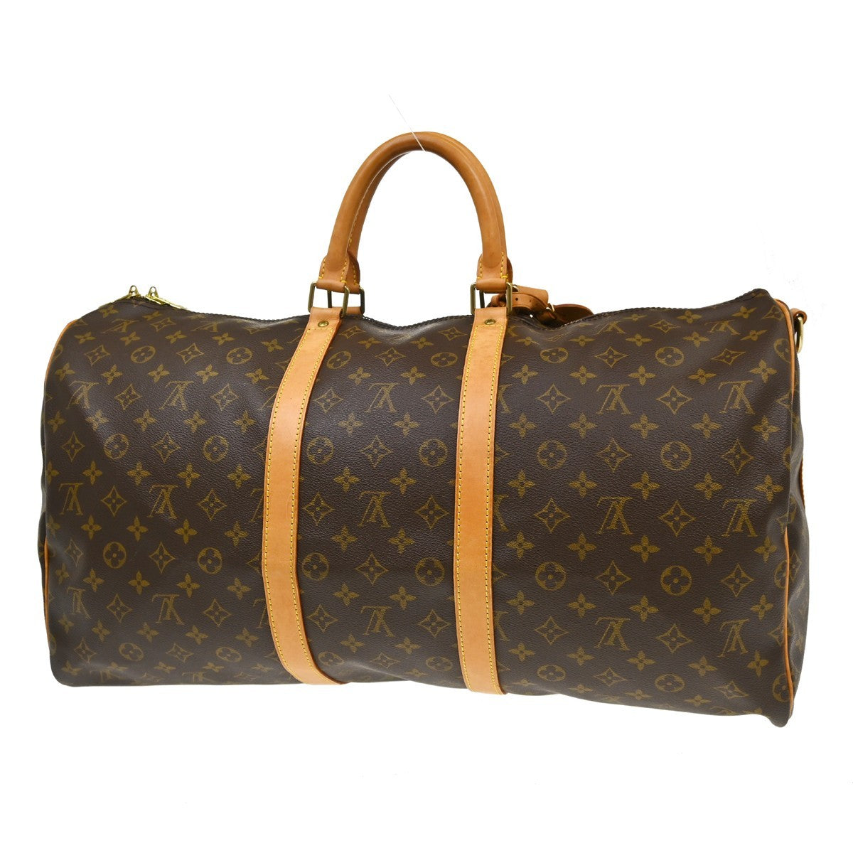 Louis Vuitton Louis Vuitton Keepall Bandouliere Bag Monogram Canvas Brown Canvas Travel Bag Bag (Authentic Pre-Loved)