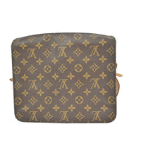 Louis Vuitton Cartouchiere Handbag Monogram Canvas Brown Canvas Shoulder Bag Bag (Authentic Pre-Loved)