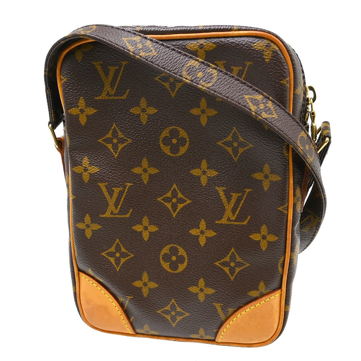 Louis Vuitton Louis Vuitton Danube Handbag Monogram Canvas Brown Canvas Shoulder Bag Bag (Pre-Loved)