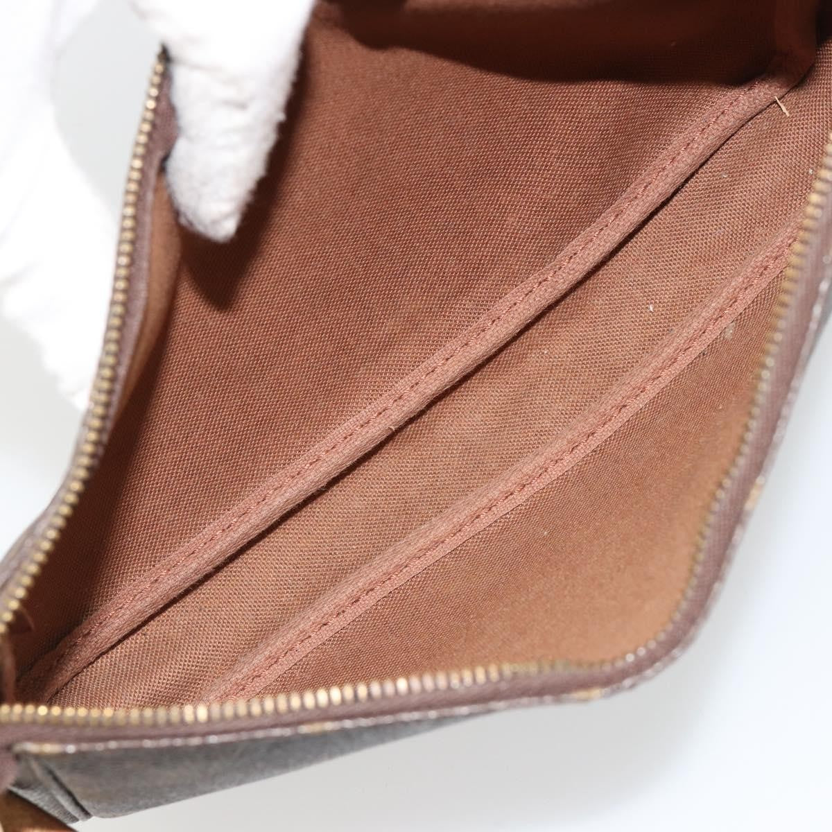 Louis Vuitton Pochette Accessoires Nm Monogram Canvas Brown Canvas Clutche & Pouche Bag (Authentic Pre-Loved)