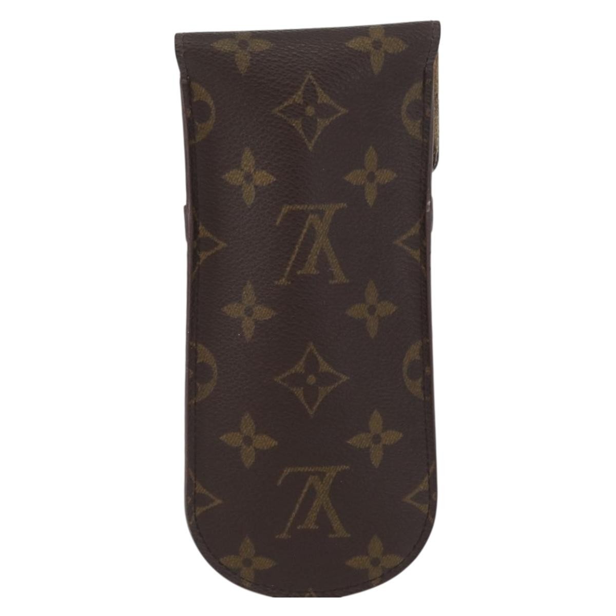 Louis Vuitton Etui À Lunette Canvas Brown Canvas Wallets Accessory (Authentic Pre-Loved)