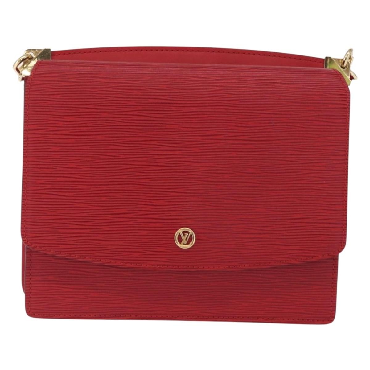 Louis Vuitton Grenelle Shoulder Bag Epi Leather Red Leather Shoulder Bag Bag (Authentic Pre-Loved)