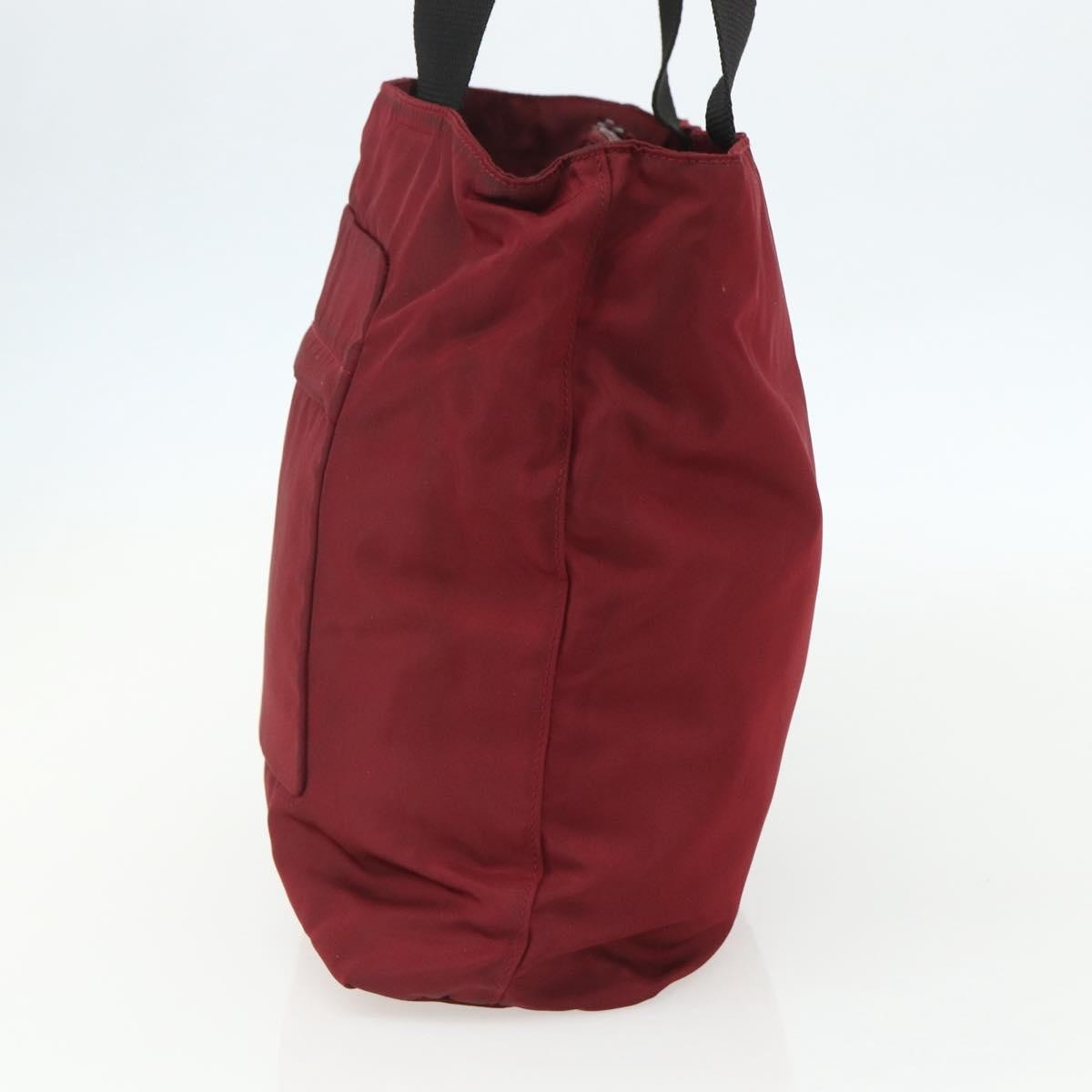 Prada Sport Tote Bag Nylon Red Nylon Tote Bag Bag (Authentic Pre