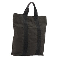 Hermes Fourre-Tout Herline Fourre-Tout Herline Gray Canvas Tote Bag Bag (Pre-Loved)