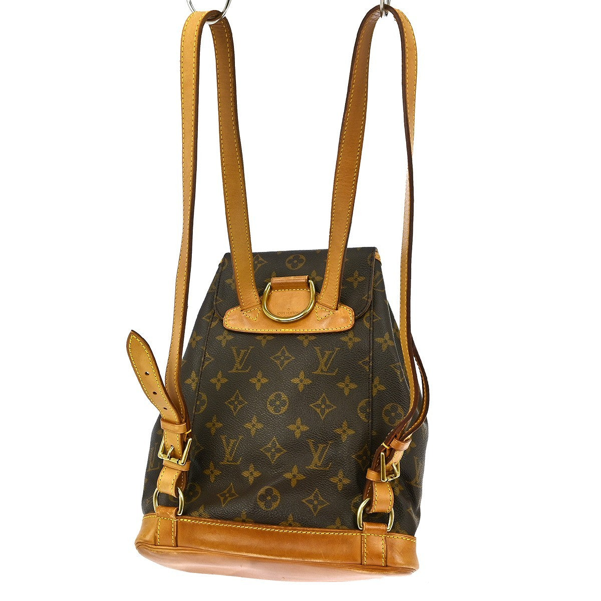 Louis Vuitton Louis Vuitton Vintage Montsouris Backpack Monogram Canvas Brown Canvas Backpack Bag (Pre-Loved)