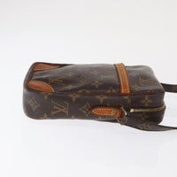 Louis Vuitton Danube Handbag Monogram Canvas Brown Canvas Shoulder Bag Bag (Pre-Loved)