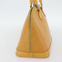 Louis Vuitton Alma Handbag Epi Leather Yellow Leather Handbag (Pre-Loved)