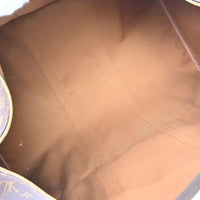 Louis Vuitton Keepall Bag Monogram Canvas Brown Canvas Travel Bag Bag (Authentic Pre-Loved)