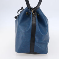 Louis Vuitton Petit Noe Handbag Epi Leather Blue Leather Shoulder Bag Bag (Authentic Pre-Loved)