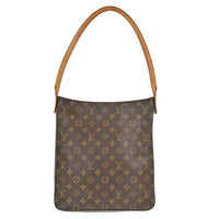 Louis Vuitton Louis Vuitton Monogram Looping Handbag Monogram Canvas Brown Canvas Shoulder Bag Bag (Pre-Loved)