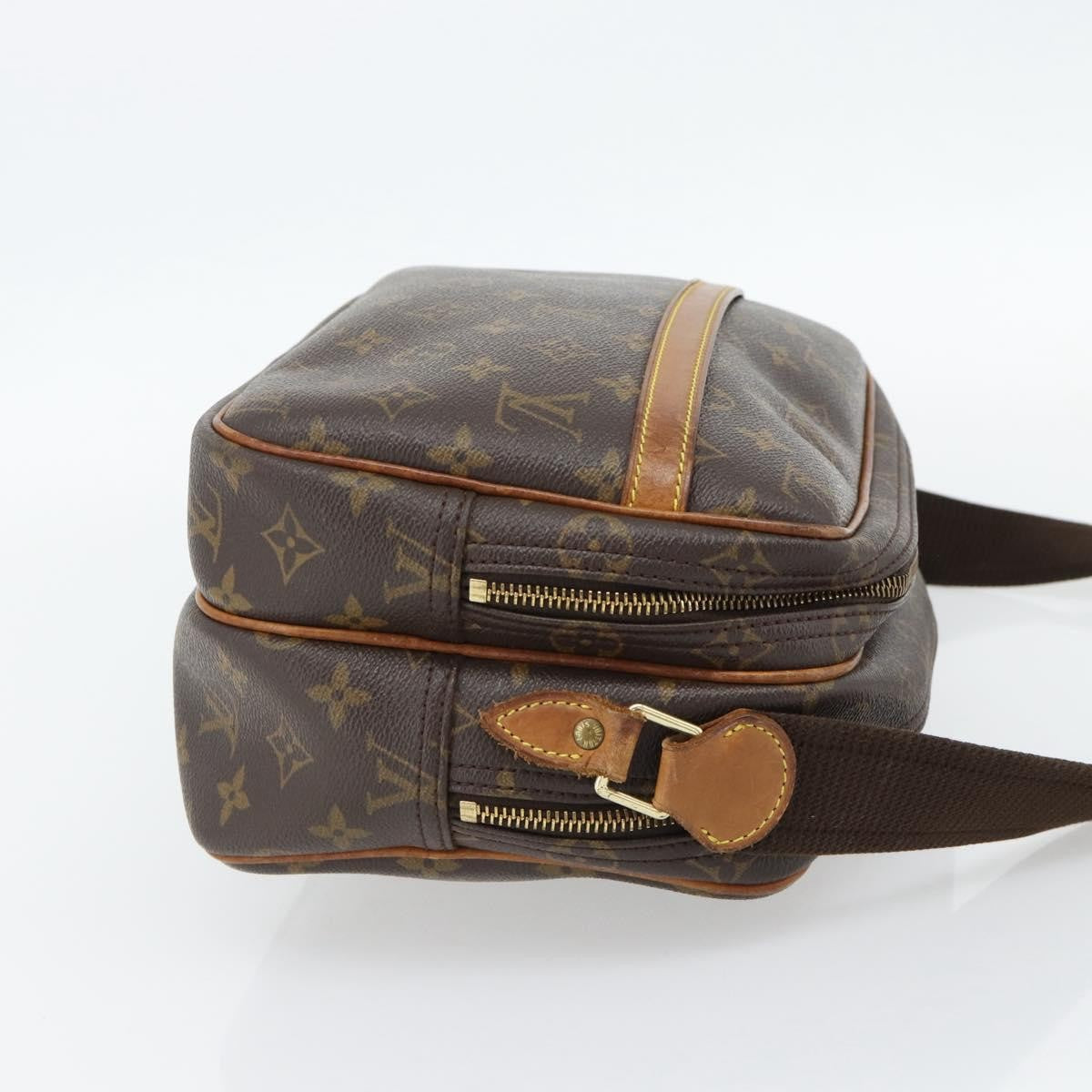 Louis Vuitton Reporter Bag Monogram Canvas Brown Canvas Shoulder Bag Bag (Authentic Pre-Loved)