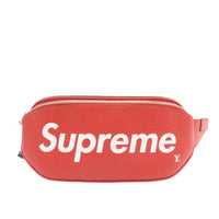 Louis Vuitton Louis Vuitton X Supreme Waist Bag Epi Leather Red Leather Bag (Pre-Loved)