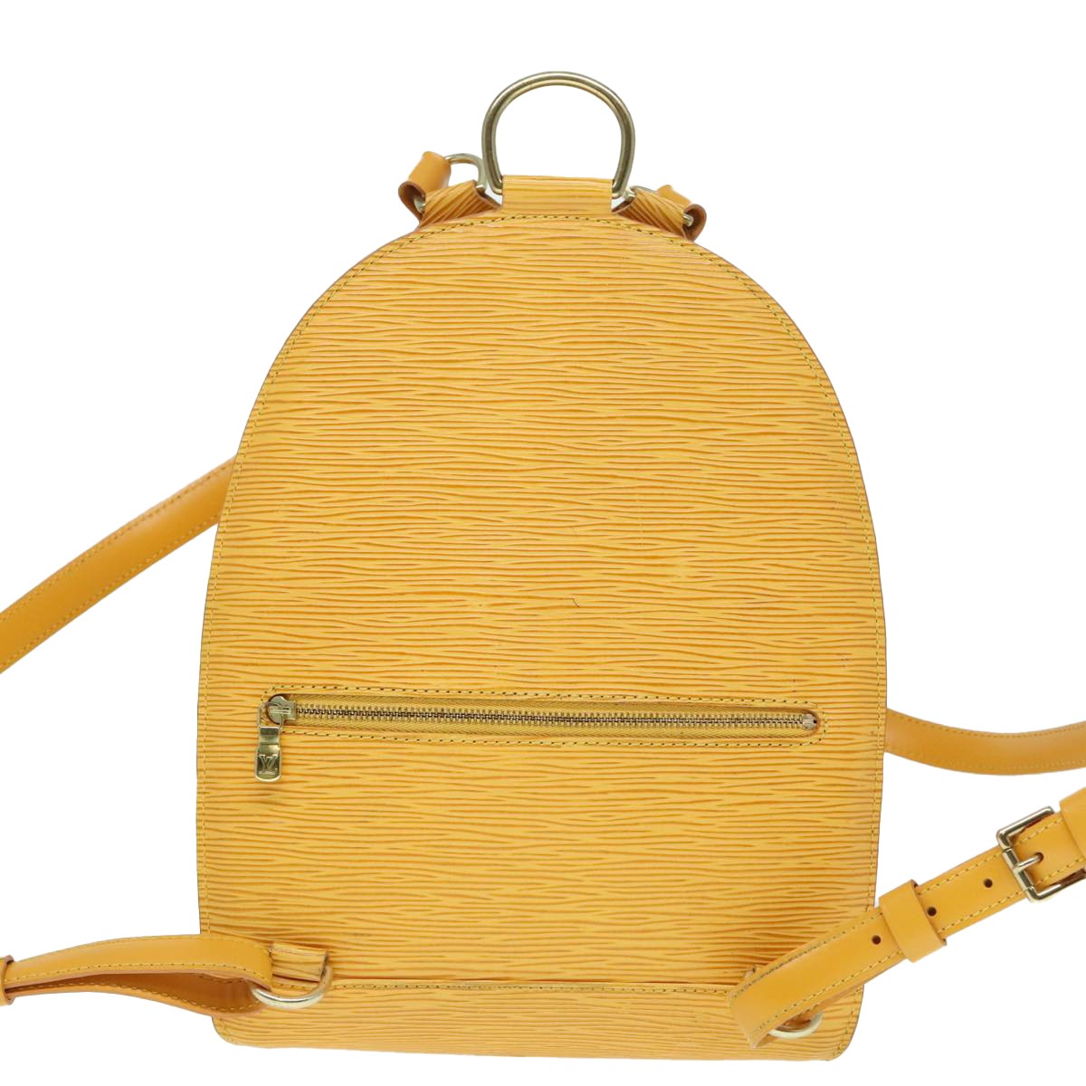 Louis Vuitton Mabillon Backpack Epi Leather Yellow Leather Backpack Bag (Authentic Pre-Loved)