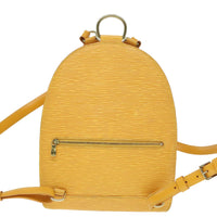 Louis Vuitton Mabillon Backpack Epi Leather Yellow Leather Backpack Bag (Authentic Pre-Loved)