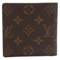 Louis Vuitton Marco Wallet Nm Monogram Canvas Brown Canvas Wallets Accessory (Authentic Pre-Loved)