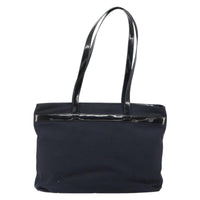 Salvatore Ferragamo Vala Tote Canvas Black Canvas Tote Bag Bag (Authentic Pre-Loved)
