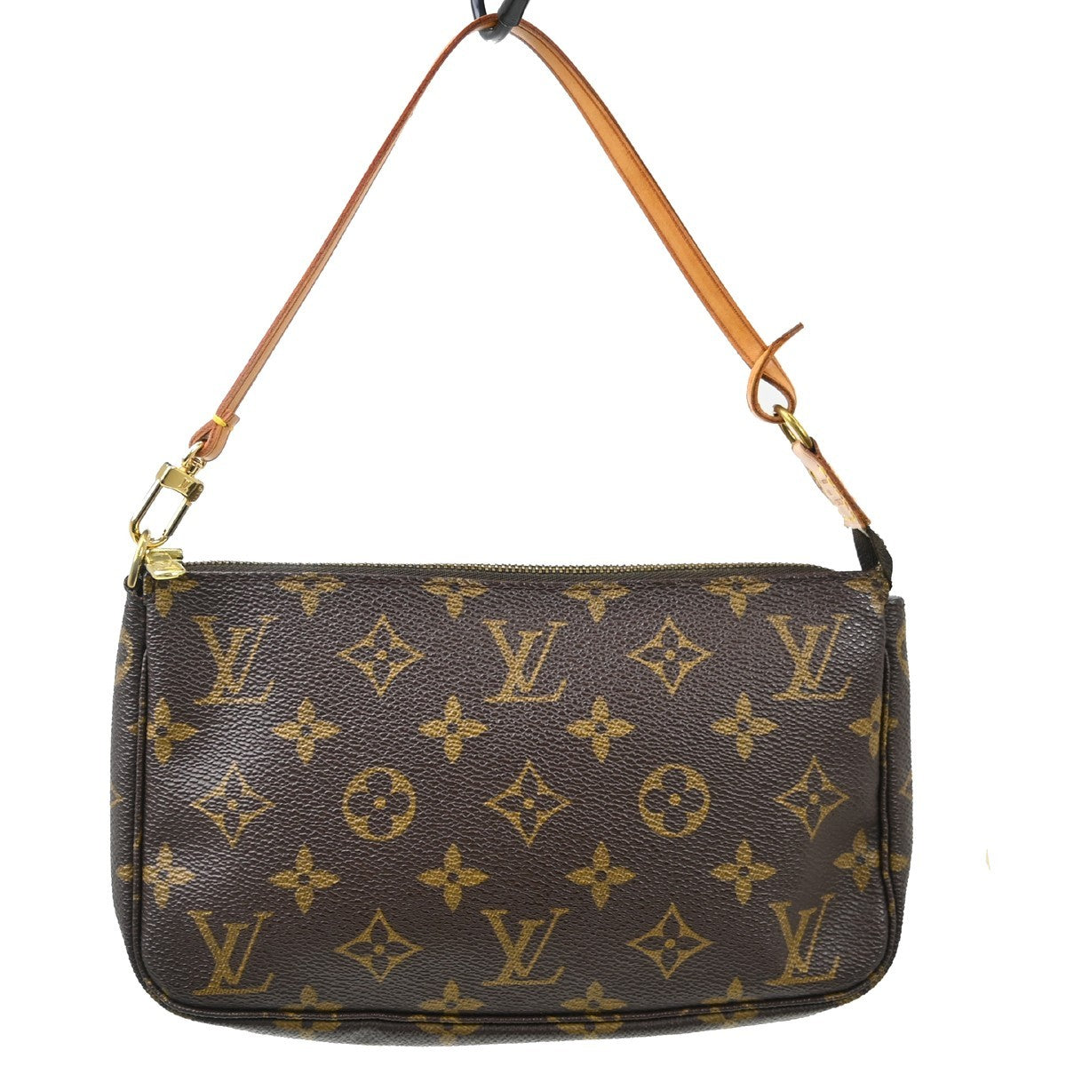 Louis Vuitton Pochette Accessoires Nm Monogram Canvas Brown Canvas Clutche & Pouche Bag (Authentic Pre-Loved)