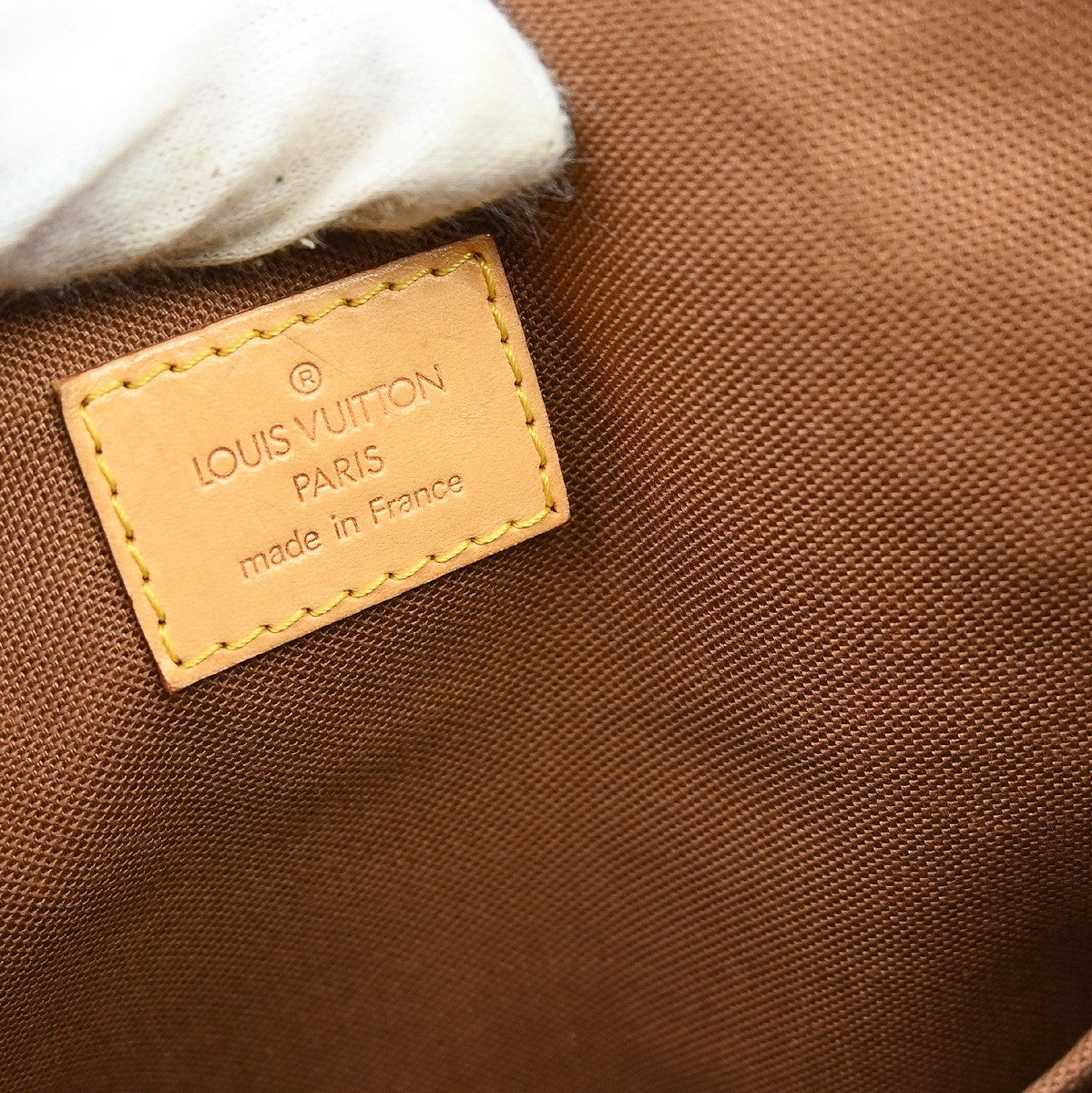 Louis Vuitton Batignolles Handbag Monogram Canvas Brown Canvas Tote Bag Bag (Pre-Loved)
