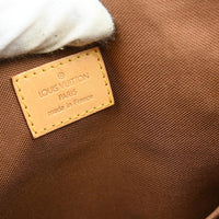 Louis Vuitton Batignolles Handbag Monogram Canvas Brown Canvas Tote Bag Bag (Pre-Loved)