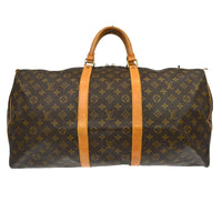 Louis Vuitton Louis Vuitton Keepall Bag Monogram Canvas Brown Canvas Travel Bag Bag (Authentic Pre-Loved)