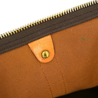 Louis Vuitton Keepall Bag Monogram Canvas Brown Canvas Travel Bag Bag (Authentic Pre-Loved)