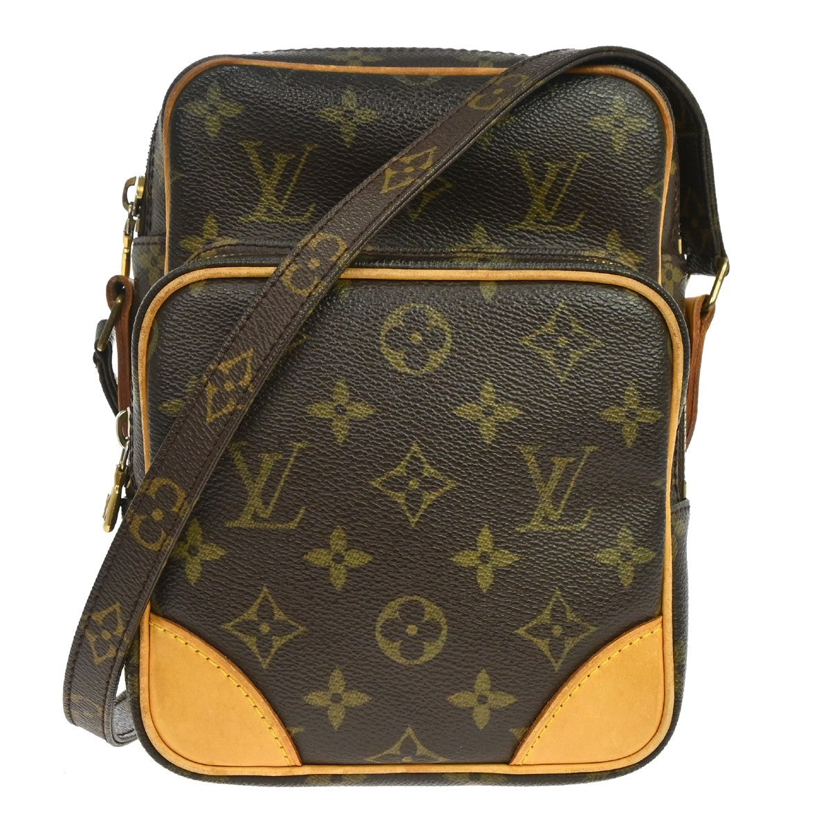 Louis Vuitton Louis Vuitton Amazone Bag Monogram Canvas Brown Canvas Shoulder Bag Bag (Authentic Pre-Loved)