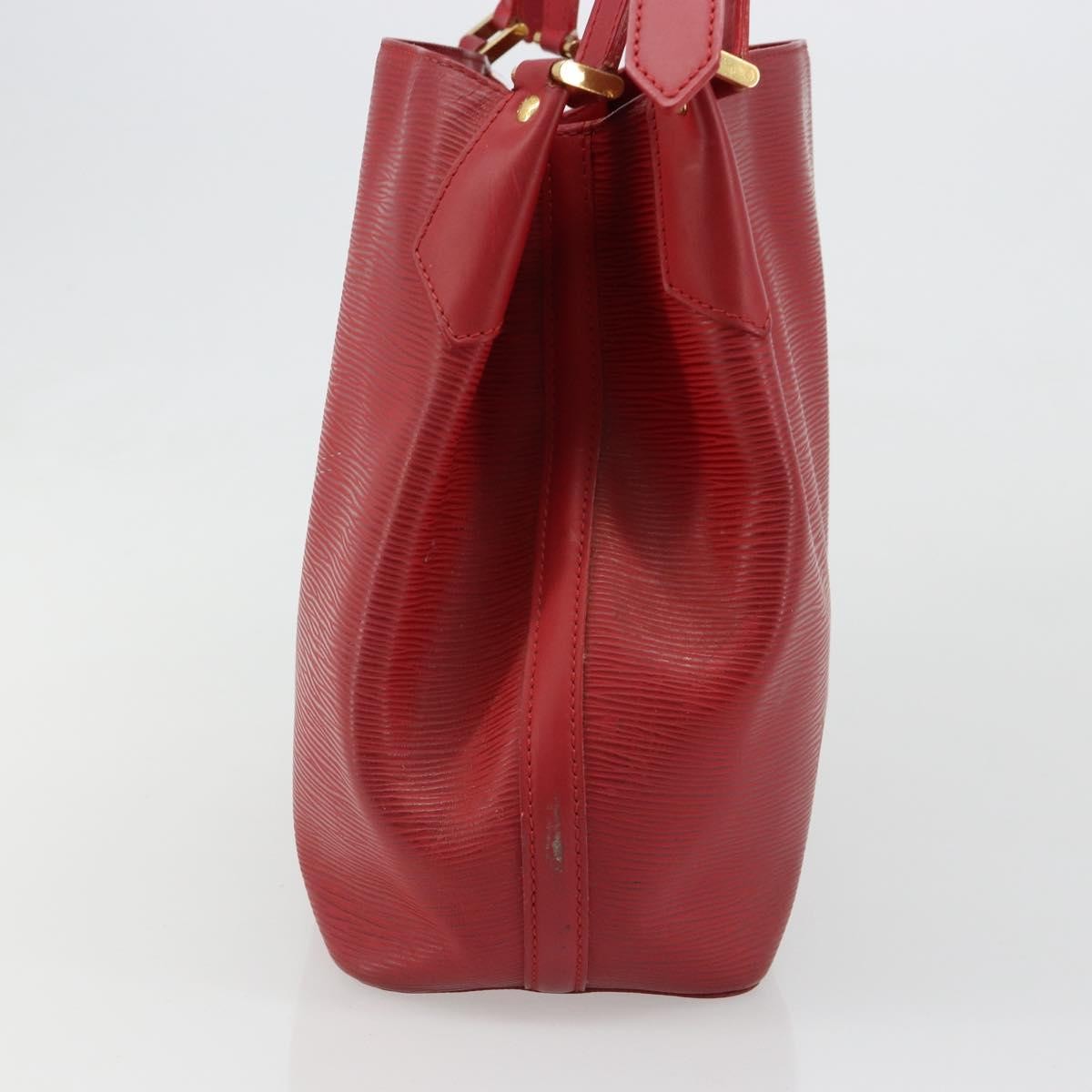 Louis Vuitton Louis Vuitton Mandara Handbag Epi Leather Red Leather Shoulder Bag Bag (Authentic Pre-Loved)