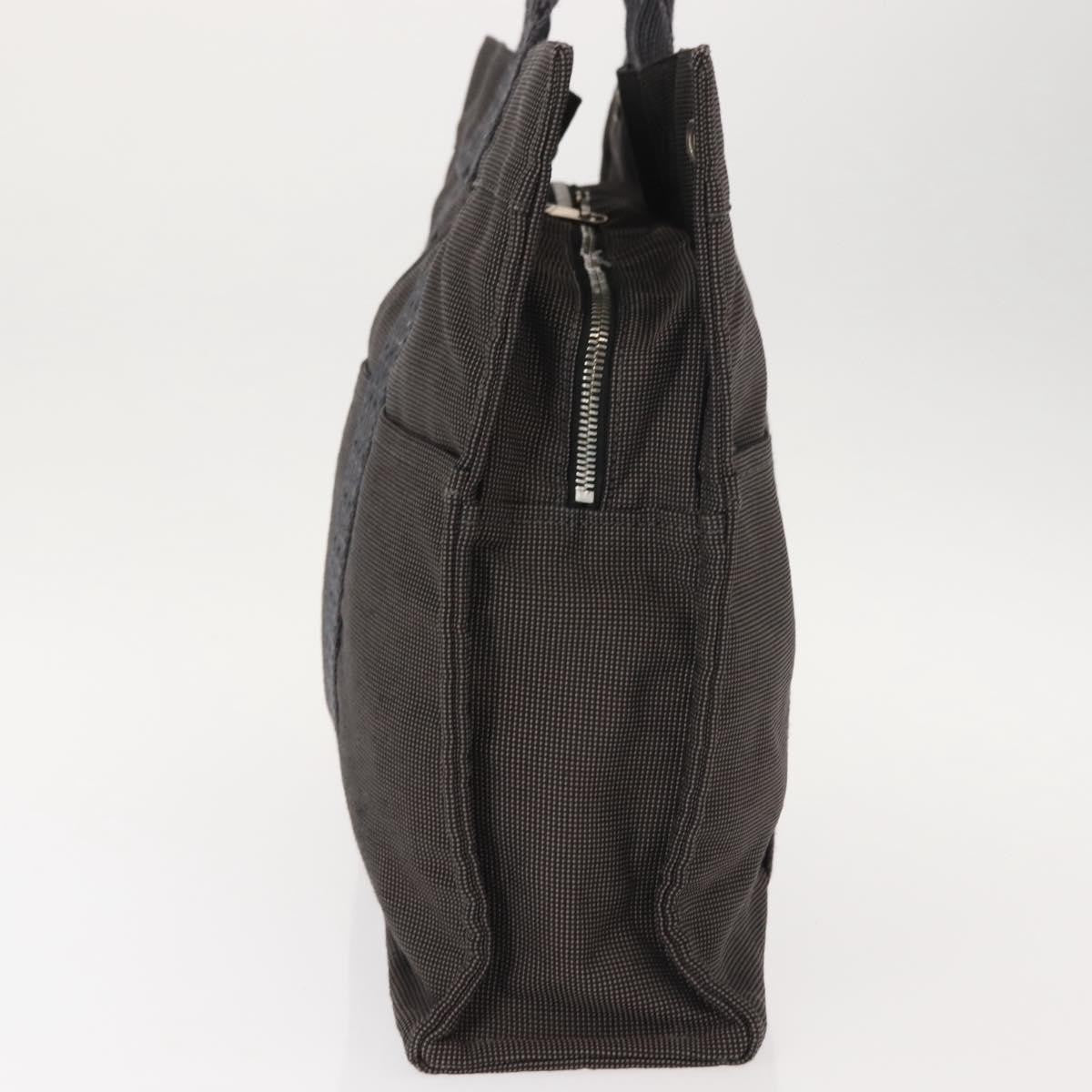 Hermes Fourre-Tout Herline Fourre-Tout Herline Gray Canvas Tote Bag Bag (Pre-Loved)