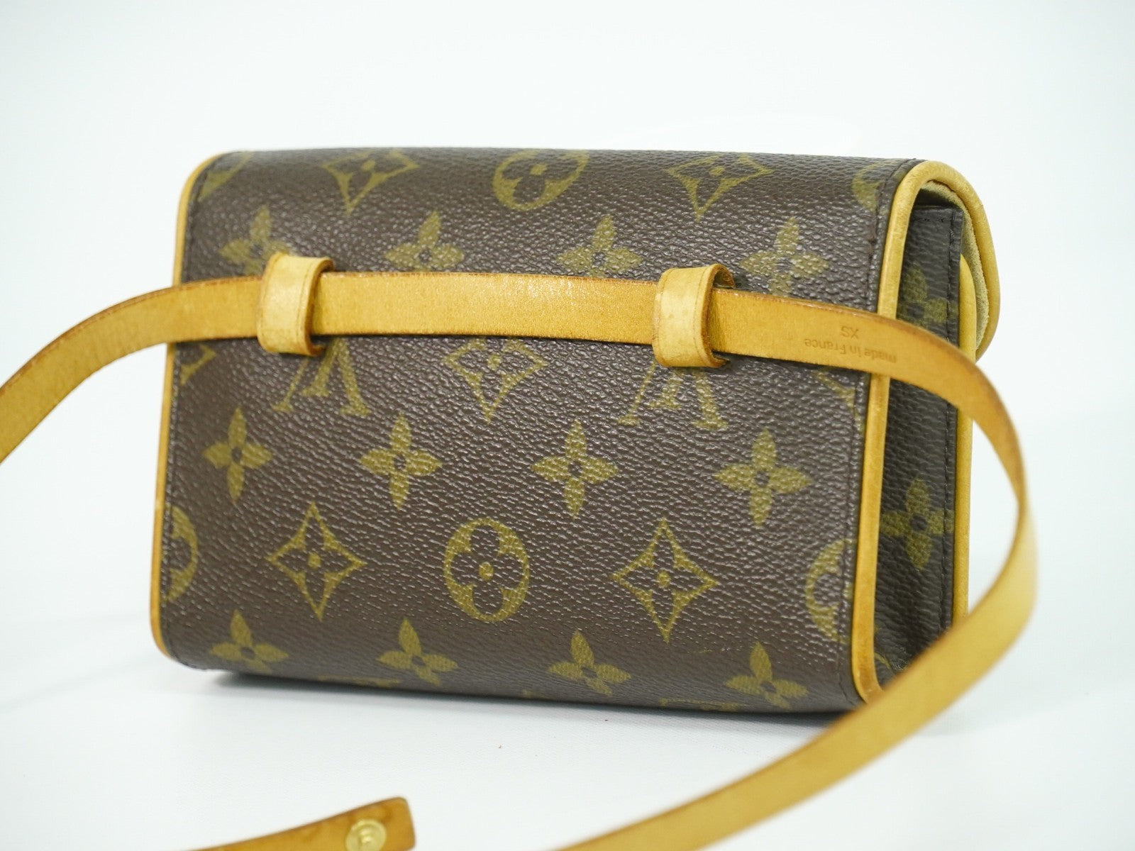 Louis Vuitton Florentine Waist Bag Monogram Canvas Brown Canvas Shoulder Bag Bag (Pre-Loved)