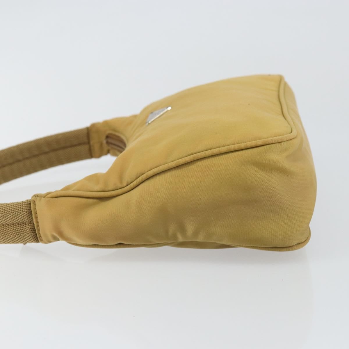 Prada Re-Edition 2000 Hobo Tessuto Beige Nylon Clutche & Pouche Bag (Authentic Pre-Loved)