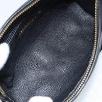 Chanel Vintage Gripoix Clutch Velvet Black Velvet Clutche & Pouche Bag (Authentic Pre-Loved)