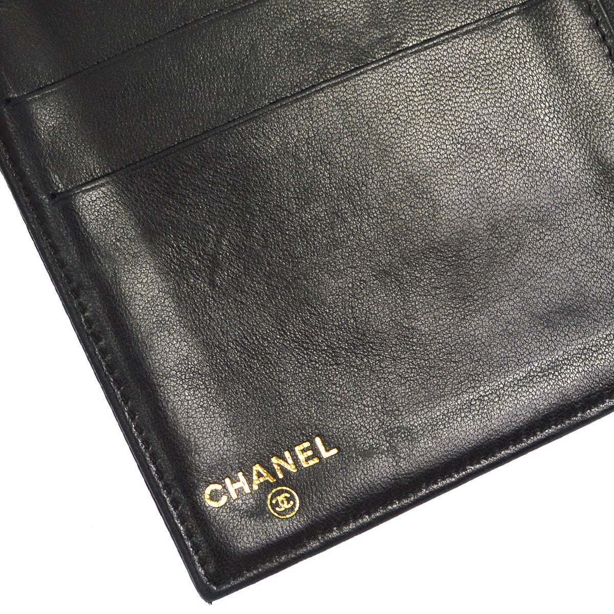 Chanel Timeless Cc French Wallet Caviar Black Leather Wallets Accessory (Authentic Pre-Loved)