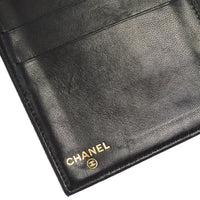 Chanel Timeless Cc French Wallet Caviar Black Leather Wallets Accessory (Authentic Pre-Loved)