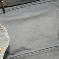 Prada Canapa Tote Canvas Gray Canvas Bag (Authentic Pre-Loved)