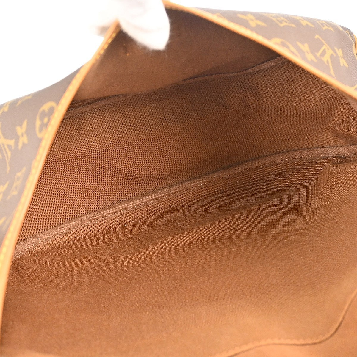 Louis Vuitton Louis Vuitton Saumur Handbag Monogram Canvas Brown Canvas Shoulder Bag Bag (Pre-Loved)