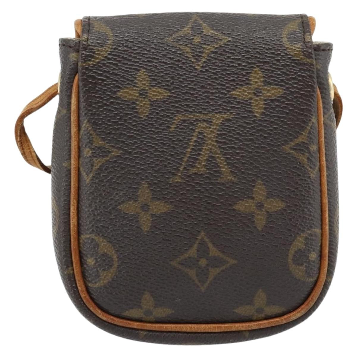 Louis Vuitton Cancun Pochette Monogram Canvas Brown Canvas Clutche & Pouche Bag (Authentic Pre-Loved)