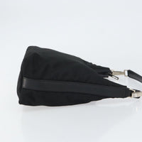 Gucci Zip Hobo Nylon Black Nylon Shoulder Bag Bag (Authentic Pre-Loved)