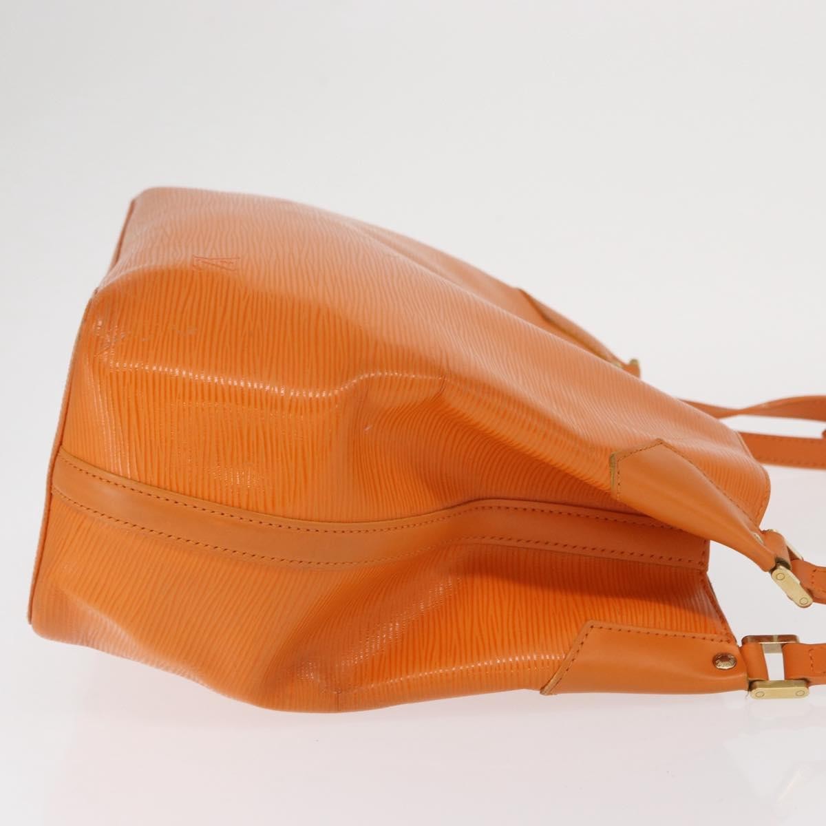 Louis Vuitton Mandara Handbag Epi Leather Orange Leather Shoulder Bag Bag (Pre-Loved)