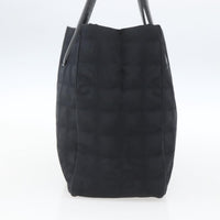 Chanel Travel Line Tote Nylon Black Nylon Tote Bag Bag (Authentic Pre-Loved)