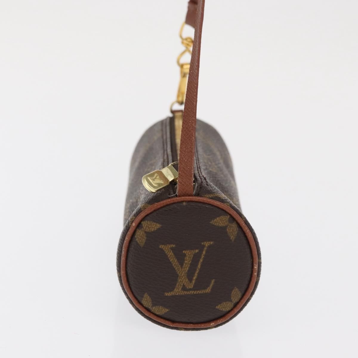 Louis Vuitton Papillon Pochette Monogram Canvas Brown Canvas Clutche & Pouche Bag (Pre-Loved)